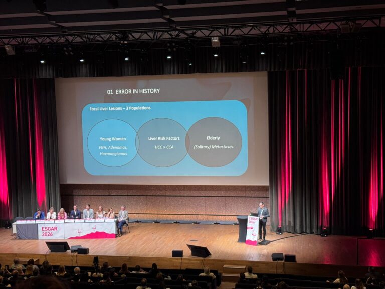 Dr Seow at ESGAR 2026