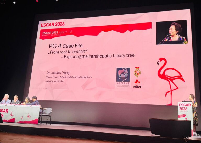 Dr Yang presenting at ESGAR 2026